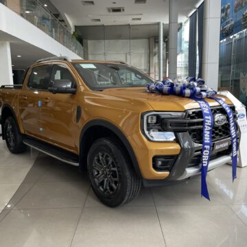 Ford Ranger Bán Tải 2024 Màu Cam