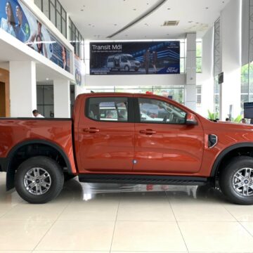 Màu Xe Ford Ranger 2024 Đỏ Cam