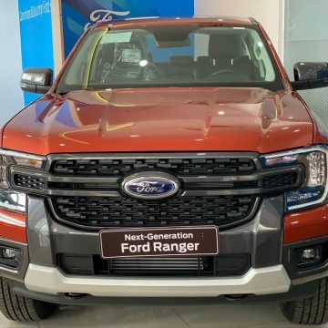 Ford Ranger Sport 4×4 2024 Màu Đỏ Cam