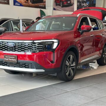 Ford Territory Titanium X Màu Đỏ 2026